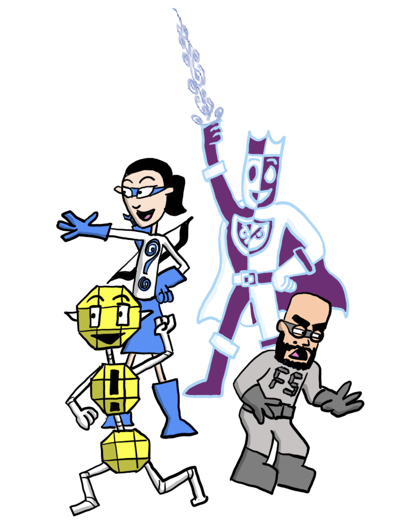 The Punctuators team